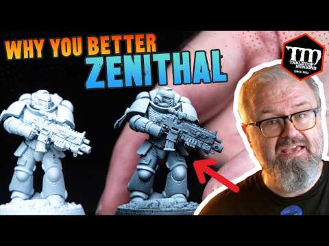 WHY You Should Zenithal Prime Your Miniatures