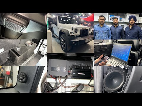 Thar 4x2 Modification 2023 | Thar 4x2 Modified 2023 | Mahindra Thar 4x2 Audison Setup | Thar Audio