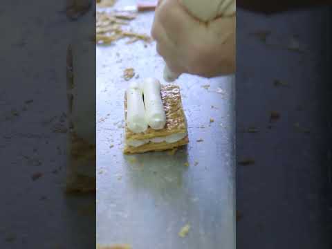 Dessert Around the World - Pastry cream mille-feuille