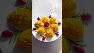 Fruit fancy platter, flowers bloom, wealth and good luck come #FancyFruitPlatter