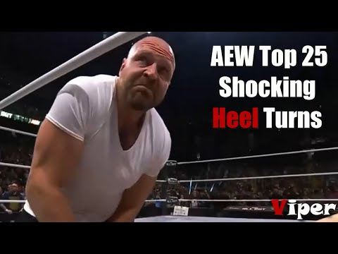 AEW Top 25 Shocking Heel Turns