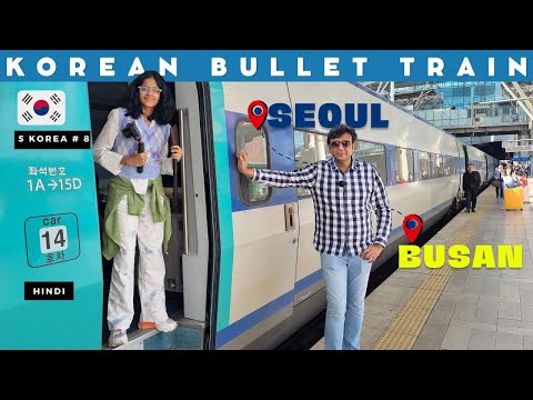 Riding the KTX High-Speed Train in South Korea l Seoul to Busan in a Flash