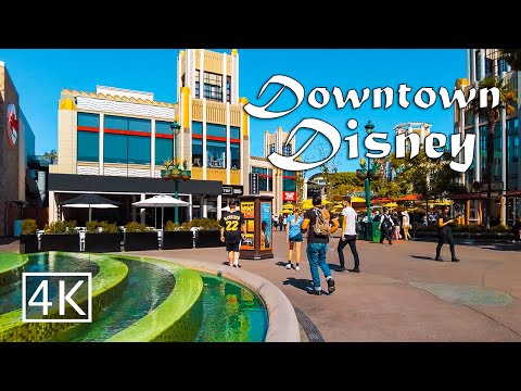 [4K] Downtown Disney - California - Walking Tour