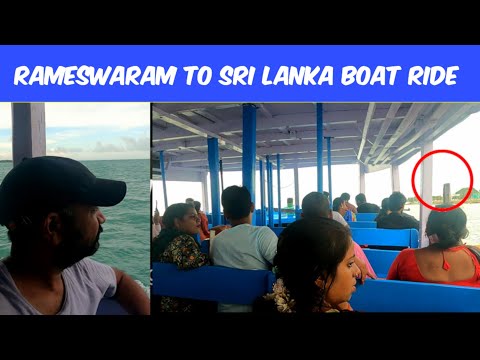 Boat ride in Rameswaram island | Pamban Bridge | Ram setu