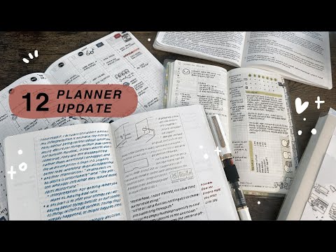 December 2024 Planner Update | Hobonichi Cousin, Common Place, Reading Journal, Hobonichi Weeks