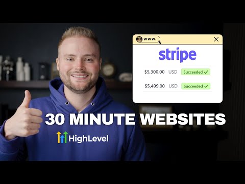 How To Build $5,000 Websites In Under 30 Minutes With GoHighLevel and Ai!