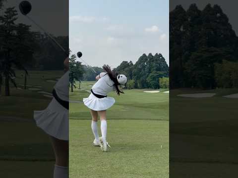 せとはるラウンドシリーズ🤴🏻🔥 #shorts #golf #ゴルフ #ゴルフ女子 #ゴルフ男子 #ゴルフスイング #男子プロ #プロゴルファー #溝口雄太 #瀬戸晴加 #せとはるゴルフ