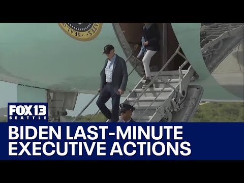 More last-minute executive actions from President Biden | FOX 13 Seattle