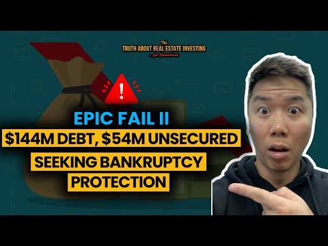 Epic Fail II $144M In Debt, $54 Unsecured Seeking Bankruptcy Protection