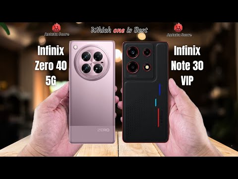 Infinix Zero 40 vs Infinix Note 40 pro  Full comparison ⚡Which one is Best