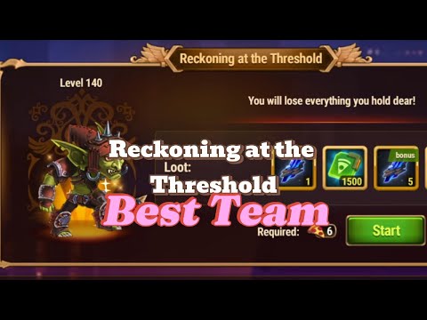 Reckoning at the Threshold Best Team Hero Wars Dominion Era