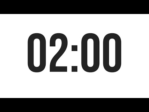 2 MINUTE TIMER - COUNTDOWN TIMER