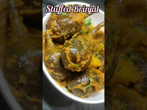 stuffed brinjal curry| #shorts #cookinghealthy22