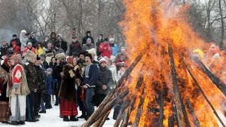 Широкая Масленица 2013 г Миасс. Народный праздник. Обучающий фильм.