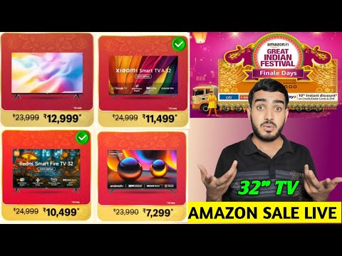 Amazon Great Indian Festival & Big Billion Days 2024 🎉 | BEST TV Deals 2024 🔥 | Biggest Sale of 2024