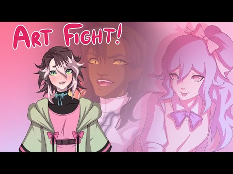 [Vtuber] I got a new mic! - Art Fight stream [STREAM ARCHIVE]