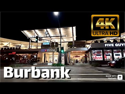 【4K】 Burbank Town Center - Afterhours Walk Through - April 2024