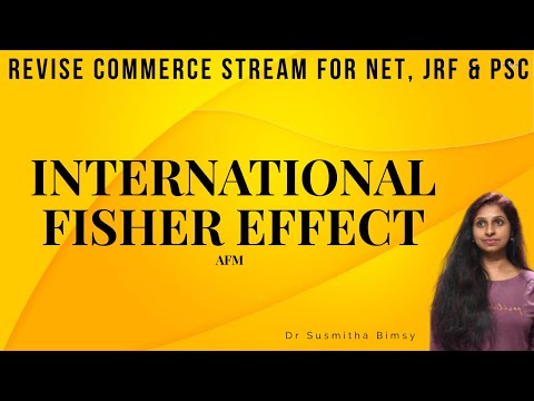 INTERNATIONAL FISHER EFFECT