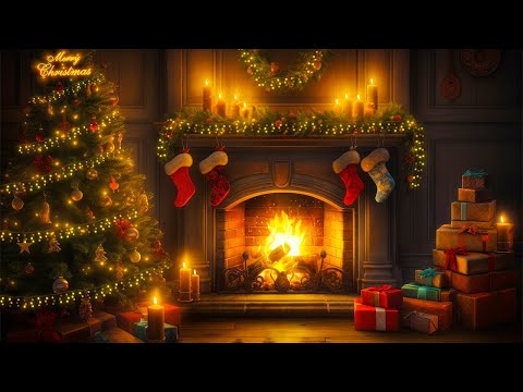 The Best Old Christmas Fireplace 🎅🏼 12 Hours Classic Christmas Fireplace🎄Merry Christmas 2023