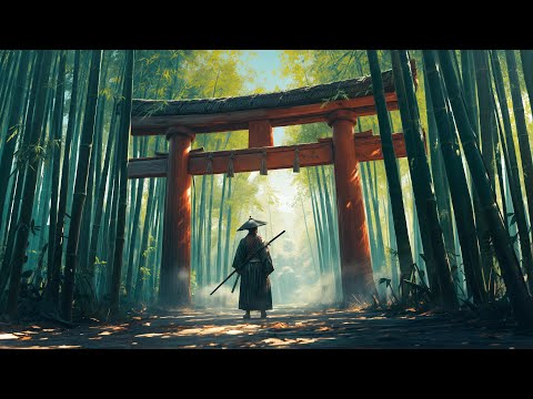 Peaceful Day in a Serene Ancient Temple - Japanese Zen Music