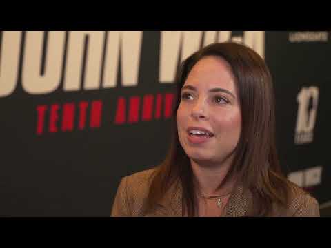 John Wick 10th Anniversary AMC Century City 15 - itw Erica Lee (Official video )