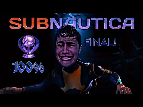 SUBNAUTICA RUMO AOS 100% - EU NÃO TENHO SORTE! EU ESTOU CANSADO!