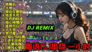 【粤语歌曲】REMIX DJ串烧 一小时| Cantonese DJ Remix Song 跳舞街/连锁反应 | 经典老歌DJ，劲爆酒吧车载DJ