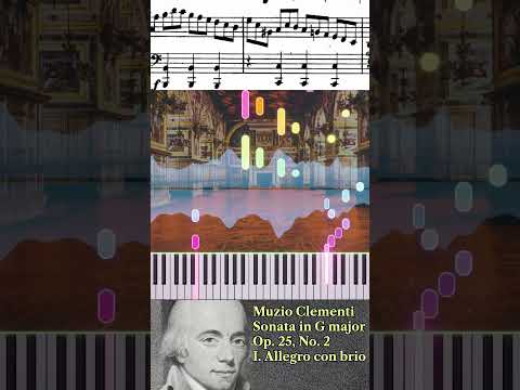 Muzio #Clementi the "father of piano" composed many hidden gems #classicalmusic #piano #sonata