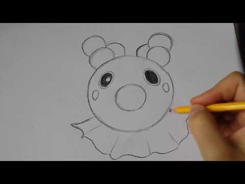 How to draw Clowny - Piggy Roblox