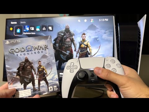 PS5 Setup! God of War Ragnarok Edition