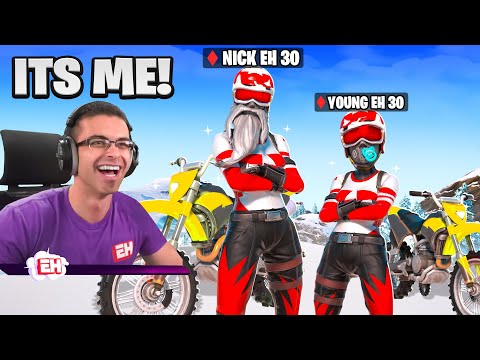 My random duo surprised me in Fortnite Chapter 4…