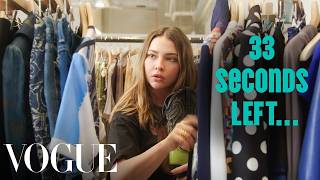 Madelyn Cline Tries to Style 3 Outfits in 60 Seconds | Vogue