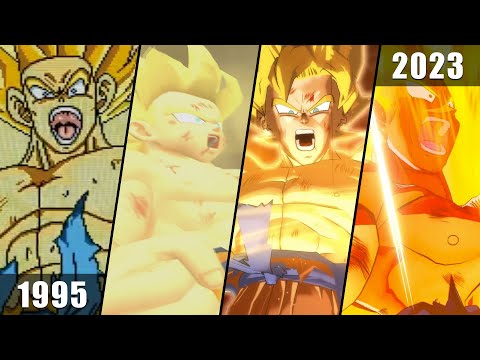 Evolution Of Goku Rage Cutscenes In Dragon Ball Z Games