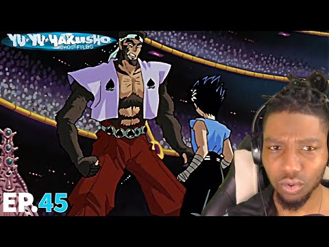 YuYu Hakusho Ep.45 Reaction! Hiei vs Kuromomotaro many forms! 😱