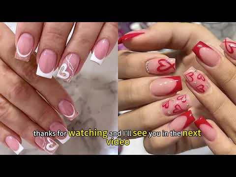 How To Use Press-On Nails?  -Valentine Day Nail