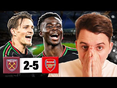 Arsenal Were Incredible!! Saka Is World Class! | Arsenal 5-2 West Ham Reaction!