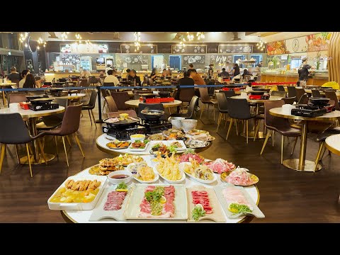 $30 Japanese Buffet with Seafood BBQ & hotpot buffet! How Good is it? The Three Peacocks Singapore