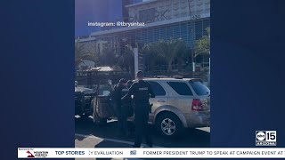 Driver flees after hitting Tempe patrol vehicle