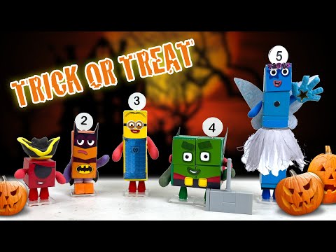 Numberblocks Trick or Treat Halloween Special || Keith's Toy Box