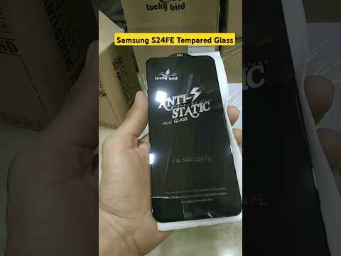 Samsung S24FE Tempared Glass  Samsung S24Fe Screen Protector Glass #short #shortfeed #samsangs24fe