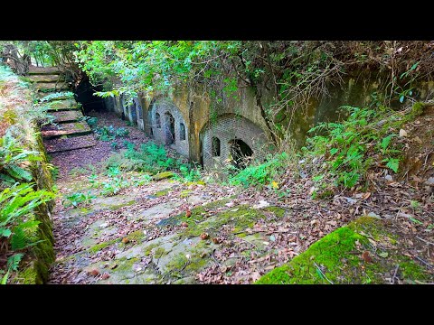 Walking Tour Maizuru Fortress Kissaka Redoubt Ruins Japan [4KHDR]散策 杉森神社と舞鶴要塞 吉坂堡塁砲台跡 福井県大飯郡