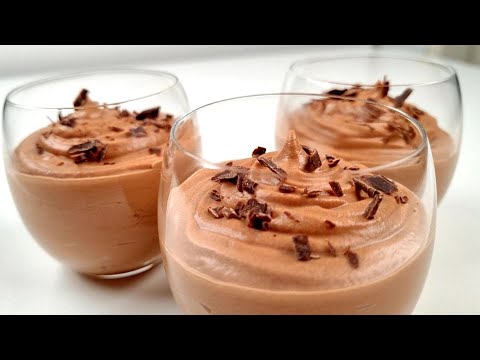 Only 2 Ingredient Chocolate Mousse Recipe In 15 Minutes