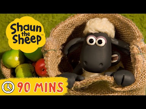 90 MINS of the Best Bits from Season 4 🐑 Shaun the Sheep