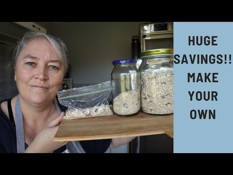 Make your own Quick Porridge/Oatmeal Bags | Massive Savings! | Budget meals