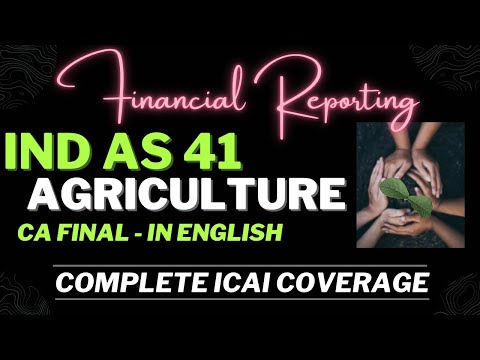 IND AS 41 in ENGLISH - Agriculture (CA FINAL FR)