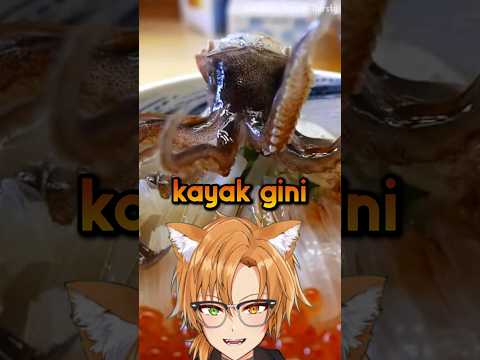 aku makan makanan yang masih gerak di jepang.. #shorts