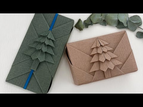 Gift Wrapping｜Christmas Gift Packing Ideas 2023 + Christmas Tree Crafts（Step By Step）