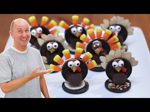 How to Make Oreo Turkeys