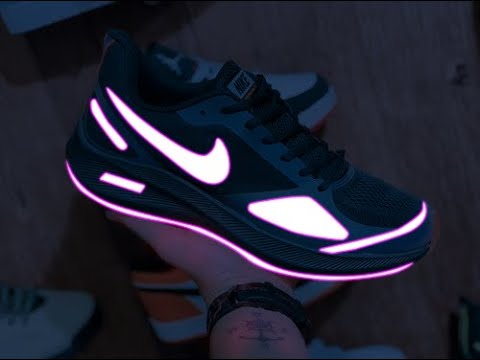 Neon Glowing Sneakers Photo Effect Photoshop Tutorial #1