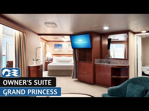 Grand Princess | Owner's Suite | Full Walkthrough Tour & Review | 4K